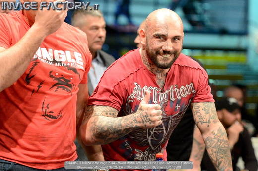 2014-05-03 Milano in the cage 2014 - Mixed Martial Arts 0447 Iurie Lapicus-Vitor De Santana
